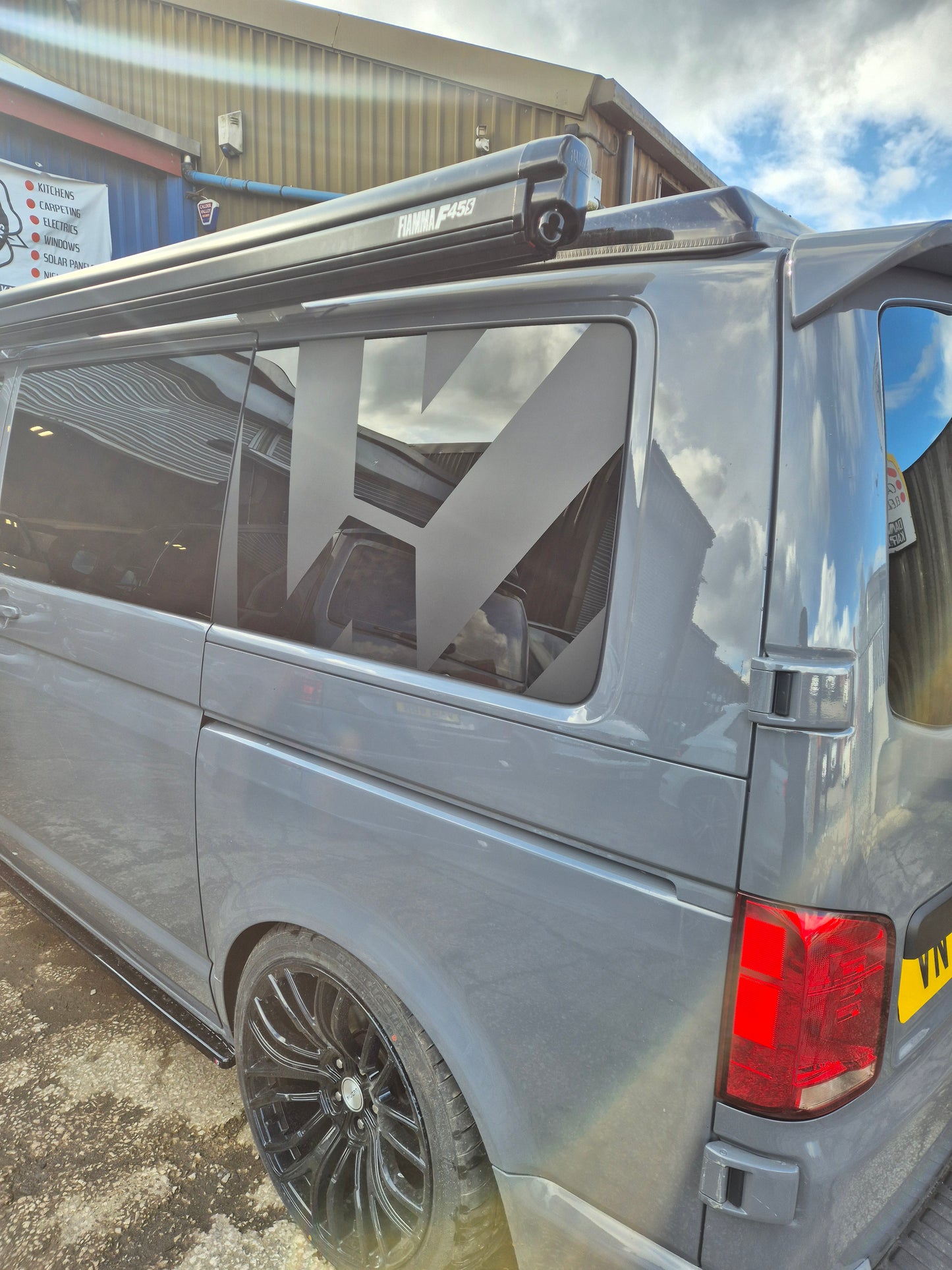 Transporter T5/T5.1 + T6/T6.1 SWB&LWB Rear Quarter Vinyl Decal Sticker