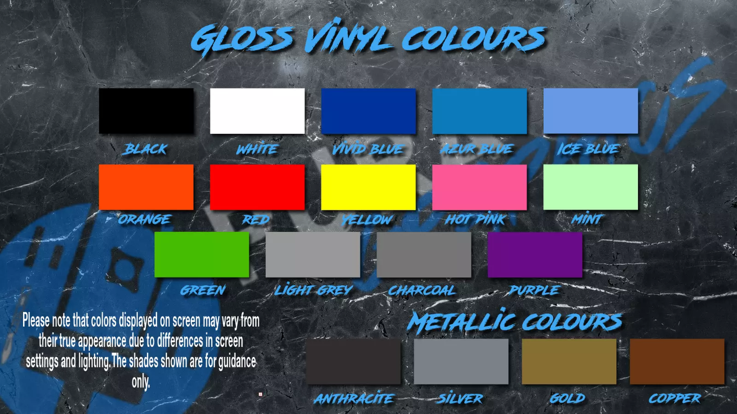 CITROEN Dispatch Van Self-Fit Graphics Kit – Custom Colours & Fonts – FREE Social Logos!